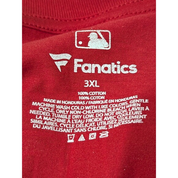 NEW 2016 Chicago Cubs World Series Champs October Legends T-shirt 3XL Red Roster - Picture 6 of 6